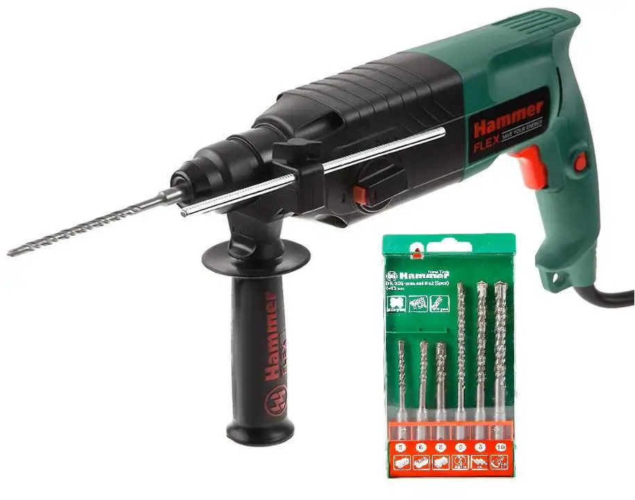 Set HAMMER Drill PRT620LE+ A Set of drills DR SDS+ set No2