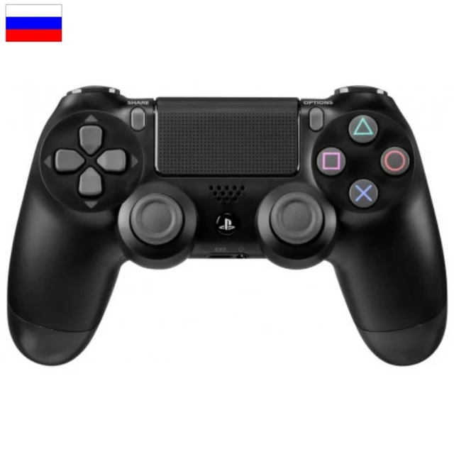 Wireless Bluetooth gamepad controller for PS4, controller suitable for iOS, Android, PS4, PC, wireless Bluetooth game controller for PC mobile phone TV box computer joystick for tablet PC TV gamepad joypad controller Black One