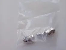 Cable impermeable glándula IP68 chapados en níquel latón 1/4 3/8 1/2 3/4 1 BSPP/NPT Macho tamaño 30 para 3-6,5mm 4-8mm Cable