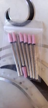 Brocas rotativas para manicura, corindón, elimina piel muerta, 7 Uds.