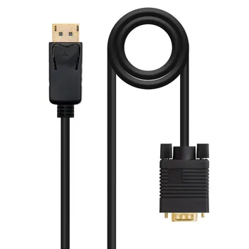 

Nanowire converter Cord DISPLAYPORT to VGA, DP/M-VGA/M, Black, 2.0 M
