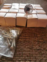 Wardrobe Handles Hardware Drawer Pull Cupboard Glass-Knobs Cabinet-Door Crystal Diamond-Shape