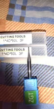 ZGT-cortador de madera de cobre de aluminio, fresa de acero de tungsteno, fresa de 1mm, 2mm, 3mm, 4mm