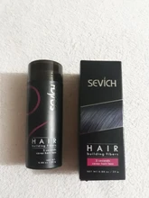 Fibras de reconstrucción del cabello, productos contra la caída del cabello más gruesos de queratina, corrector de relleno, polvos de fibra espesante para el crecimiento del cabello, sevich 25g