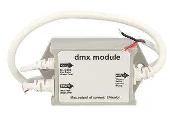 

DMX module Converter PWM 12V 2 AX3 3 channels RGB