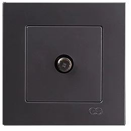 

PnpnElectrıc Gns Eqona Metallic Smoked Gray Single Satellite Socket Eco SELL Socket Single