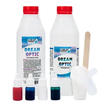 

Set with jewelry resin dream optic 750 gr
