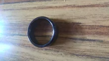 TIGRADE 4/6/8mm Black Ceramic Ring Men Brushed Comfort Fit Couple Wedding Band Engagement