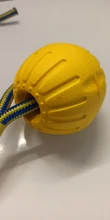 Chew-Toys Rubber Training-Ball Puppy Bite Fetch Play Funny Teeth Indestructible 1pc Solid