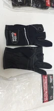 ABU Garcia-guantes de pesca de cuero de alta calidad, cómodos, antideslizantes, para pesca al aire libre, 1 par