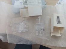 Soporte de tubo de cristal lirio para acuario, accesorio de filtro de paisaje fijo, gancho, soporte de ajuste, entrada salida, manguera de agua, 1 ud.