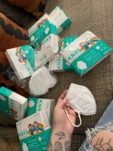 Fit 3-13 años chico FFP2 Mascarillas KN95 niños máscara niños niñas boca cara mascarilla España 10 días de entrega rápida