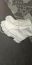 LazySeal-Botas de plataforma estilo Martin para mujer, botines sexys, Punk, para invierno