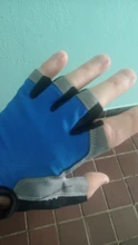 CoolFit-Guantes de ciclismo para hombres y mujeres, prendas de manos antideslizantes a medio dedo para bicicleta y deportes, transpirables y anti choque, nuevos