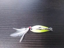 Spinner Spoon Lures Kingdom For Fishing Feather-Hook Hard Baits Metal-Material with Full-Aqueous-Layer