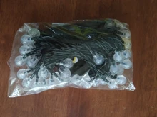 Crystal-Ball Fairy-Lights Led-String Solar-Lamp Christmas-Decor Power LEDS Garden Outdoor