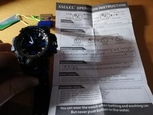 Smael Relojes Deportivos de Marca para Hombre con Doble Pantalla Analógica Digital Led Relojes de Pulsera de Cuarzo Electrónicos Reloj Militar de Natación Impermeable