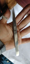 Pinzas de acero inoxidable Pro reloj de joyería antimagnético de alta dureza reloj de joyería accesorios y herramientas de reparación para relojero