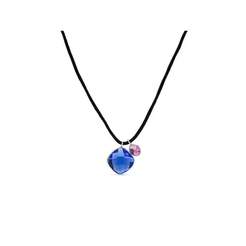 

Necklace Silver Silk BRASTY Hydrothermal Quartz Lapis Lazuli LUXENTER