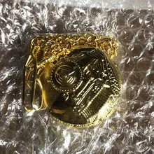 Reloj de bolsillo de cuarzo, luminoso, LED, colgante, hora, Vintage, único, bronce/plata/oro, locomotor, motor noctilucente