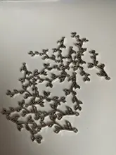 10 Uds rama encantos de Color plata antigua rama encantos colgantes para pulseras de abalorios de hojas joyería