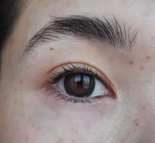 Easysmall lentes de contacto de color para cosméticos para ojos negro Natural anillo anual pequeña belleza alumno grado opción 2 unids/par