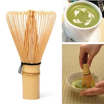 

Japanese Matcha Green Tea Powder Whisk Matcha Bamboo Whisk Bamboo Chasen Useful Brush Tools Kitchen Accessories