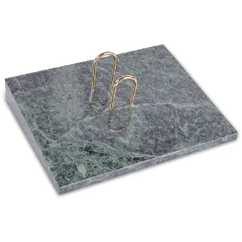 

Stand under the calendar, green marble