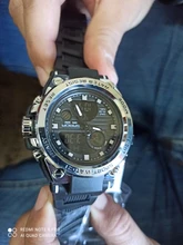 Watch Male Sport-Wristwatch Sanda-Top Dual-Display Army Men Military Waterproof Relogio