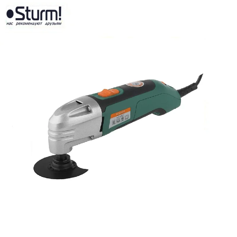 MF5630C Sturm multifunction tool, 300 W, 15000-22000 count / min, angle 3 g, 6 pr, case Saw, Polish, Cut, Milling, Scraping MF5630C Sturm multifunction tool, 300 W, 15000-22000 count / min, angle 3 g, 6 pr, case Saw, Polish, Cut, Milling, Scraping