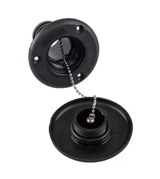 

Fuel filling neck, plastic, black, under hose 38mm 15055