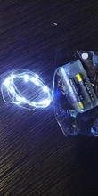 Light-String Garland Copper-Wire-Lights Battery-Power Festoon Fairy LED Christmas Wedding