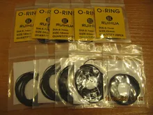 Junta tórica para reloj, 200 Uds., impermeable, 0,5mm/0,6mm/0,7mm, cubierta de sellado trasero, juntas, herramienta de reparación de reloj