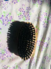 Cepillo para Barba Hemu Natural para hombre, masaje facial de bambú, barbas y bigotes para peinar, novedad de 2020