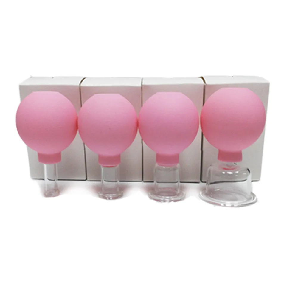Vacuum Cupping Glasses Massage Body Facial Cups Anti Cellulite Therapy Tool