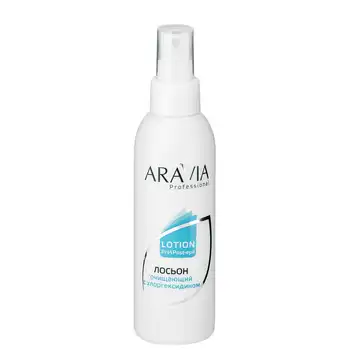

Lotion cleansing with хлоргексидином, 150 ml, aravia professional