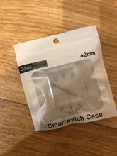 Caso para Apple Watch 38mm 42mm 40mm 44mm TPU suave en todo claro funda protectora de pantalla protectora de la serie 5 4 3 2 1 6 SE