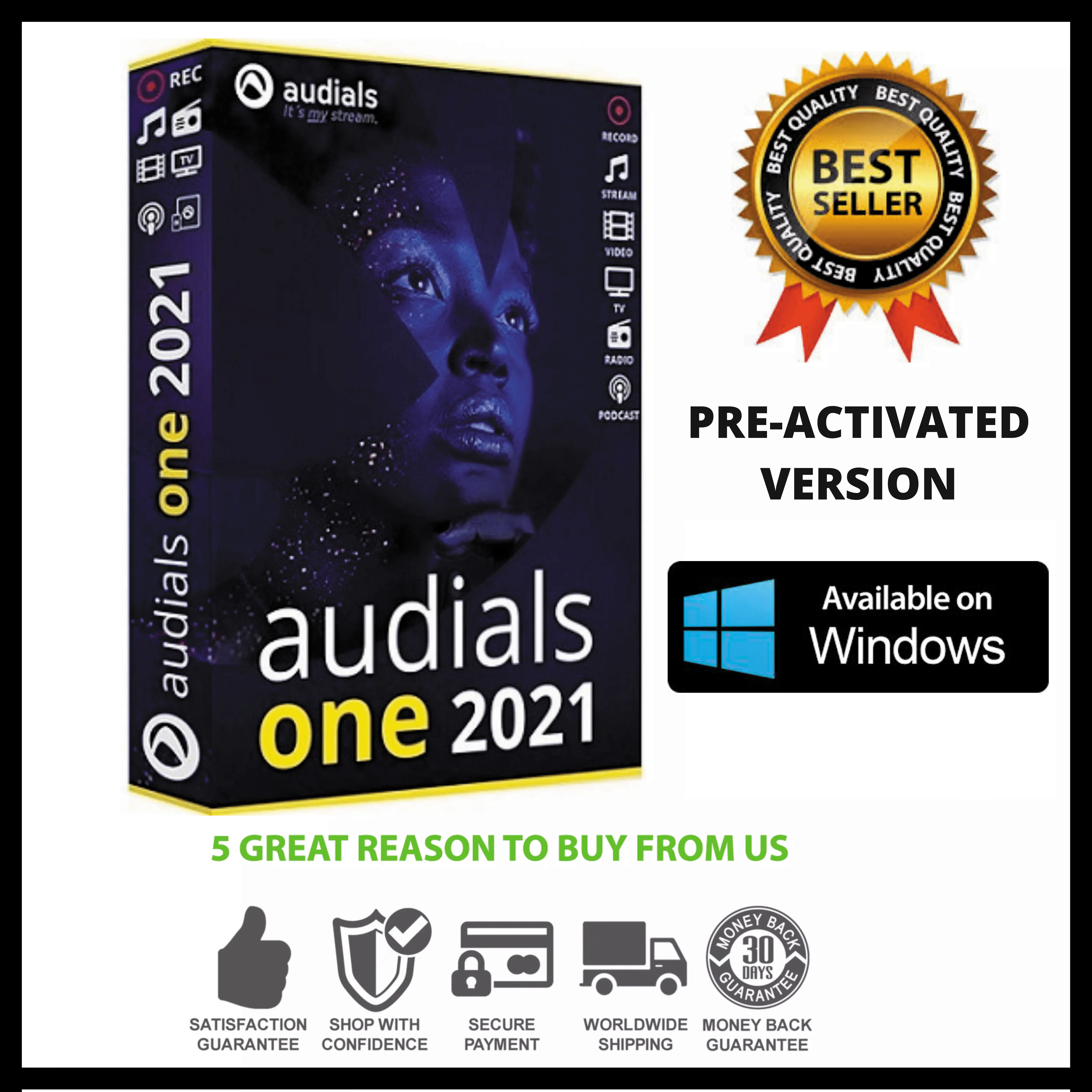 Audials 2021 platino✅-Activado✅