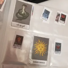 432-Capacity Cards-Holder Albums Board Game-Cards with 24-Pages 