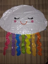 Confetti Balloon Unicorn-Decoration Latex Party 1set