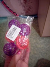 5pcs/Set Funny Cat Ball Toy Hollow Training Cat Interactive Toy Cat Bell Toy For Kitten