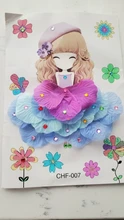 Pegatinas de flores artesanales para niños, pegatinas de juguete de dibujo para el hogar, guardería, cuadro educativo, pintura de pasta hecha a mano ZXH