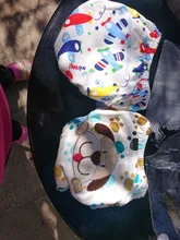 1 Uds bonitos pañales de bebé reutilizables pañal para bebés de tela lavable niños bebé algodón pantalones bragas pañales cambiando