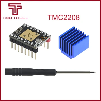 

TWO TREES TMC2208 Stepping Motor Mute Driver Stepstick Replace TMC2100 Driver with Ceramic Screwdriver for SKR V1.3 Controller