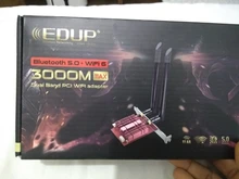 Wifi-Adapter Wi-Fi-Card PCI Dual-Band Bluetooth EDUP Express-802.11ax AX200 2974mbps