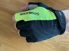ROCKBROS-guantes para ciclismo a prueba de golpes, transpirables, para deportes de bicicleta de montaña, para hombre y mujer