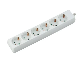 

Electric power strip power strip 6 seater 10A cable long 3 meters 3 X1.5 mmq SKU-8761