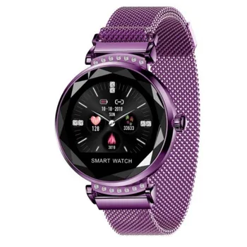 

Smart watch innjoo lady crystal purple-record distance-heart rate-monitoring sleep-waterproof
