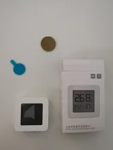 Xiaomi-termómetro Digital Mijia 2, higrómetro eléctrico inteligente inalámbrico con Bluetooth, funciona con la aplicación Mijia
