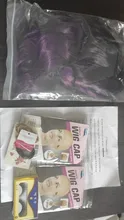Peluca de cabello sintético ondulado corto con flequillo para mujer, pelo Natural Rubio, Morado, de color rosa, Lolita, Riversa, 14 pulgadas